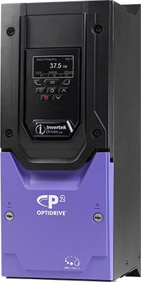 P2 IP55 22kW, 3Ph. Input, 3Ph. Output, 380-480V, EMC Filter, Brake Chopper, TFT Display