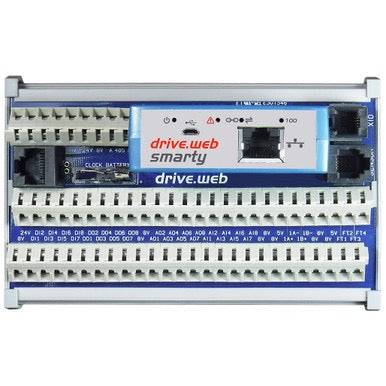smarty3 | Automation Controller, Ethernet and USB, Distributed Control, 32 I/O Points, 4x Frequency I/O, 1x Encoder Input, Optional Expandable I/O, P2 Build