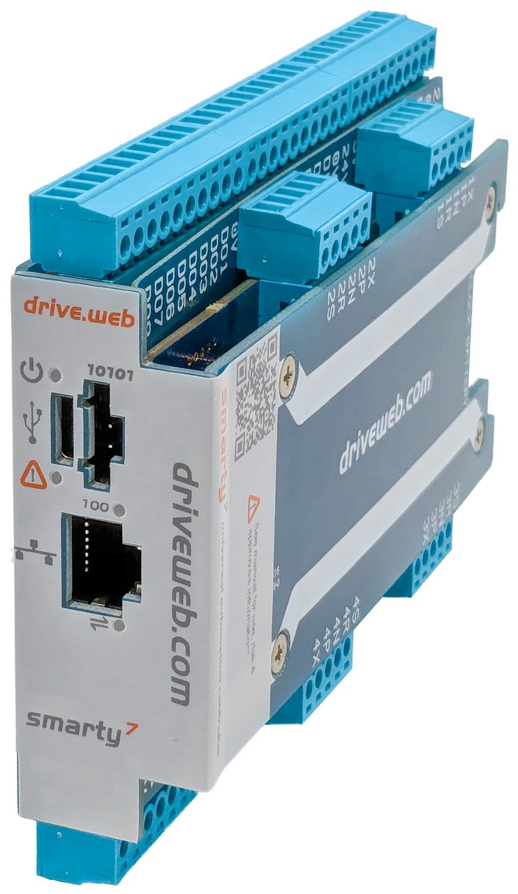 smarty7-XAIO | Automation Controller, Ethernet and USB, Distributed Control, 32 I/O Points, 6x Frequency I/O, 2x Encoder Inputs, Optional Expandable I/O