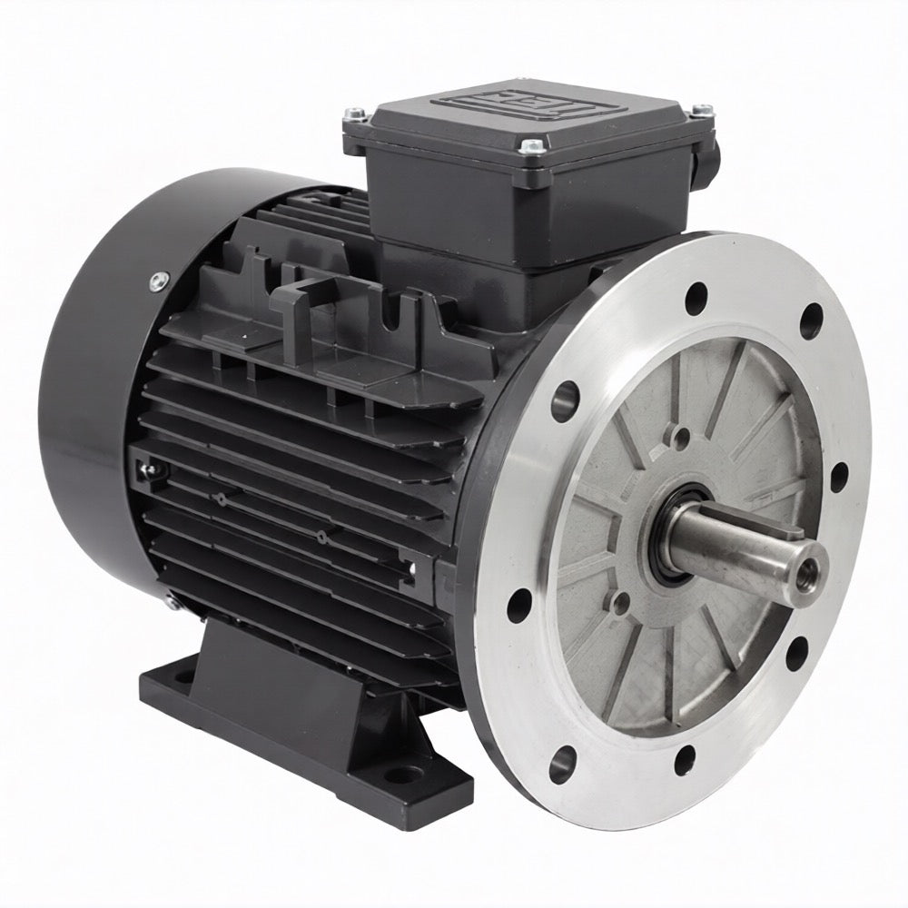 INVERTEK 4kW (5HP) 2 Pole AC Induction Motor 3ph 240V/415V B34 Foot & Flange Mount - 112M2/28