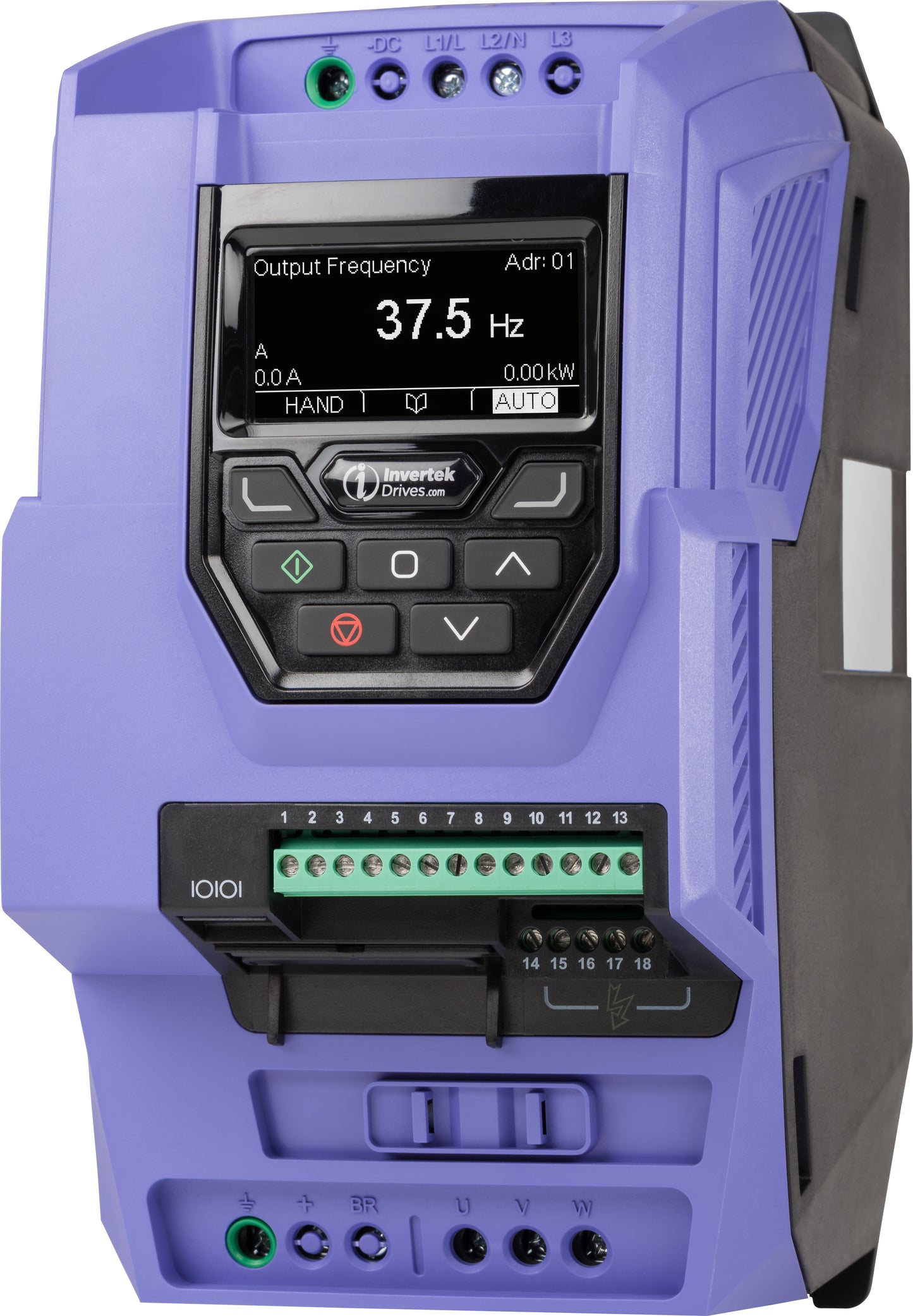 V3 IP20 7.5kW, 3Ph. Input, 3Ph. Output, 380-480V, EMC Filter