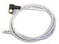 Cable Assembly molded right angle 5 pin M12 connector with 12 metre (39.37 ft) cable 5 conductor 22 AWG Gray PVC outer sheath 250V 4A shielded IP69