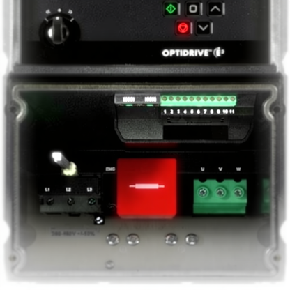 E3 IP66 Indoor/Outdoor 18.5kW 400V 3ph AC Inverter, DBr, SW, C1 EMC