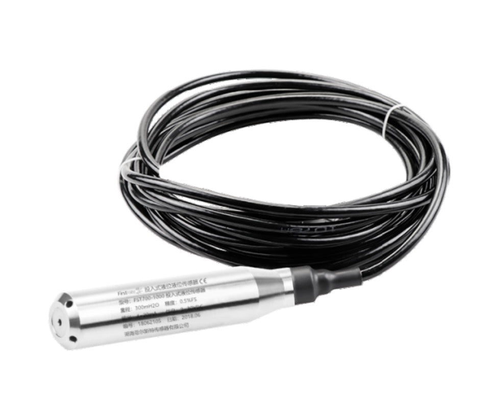 Submersible Liquid Level Sensor 0-100m, Cable 100m, 4-20mA, 9-30V  IP68