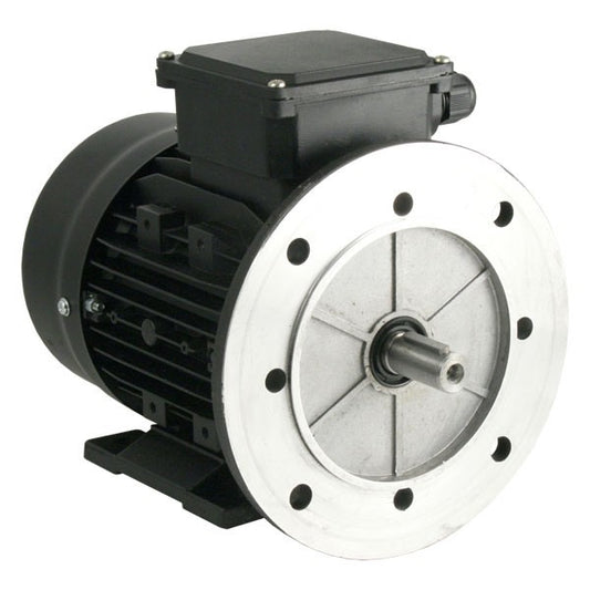 INVERTEK 240V Single Phase Motor 0,55kW (0,75HP) Cap Run 4P 80-19 B35 Foot/Flange
