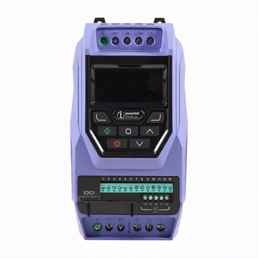 P2 IP20 2.2kW, 3Ph. Input, 3Ph. Output, 200-240V, EMC Filter, Brake Chopper, TFT Display