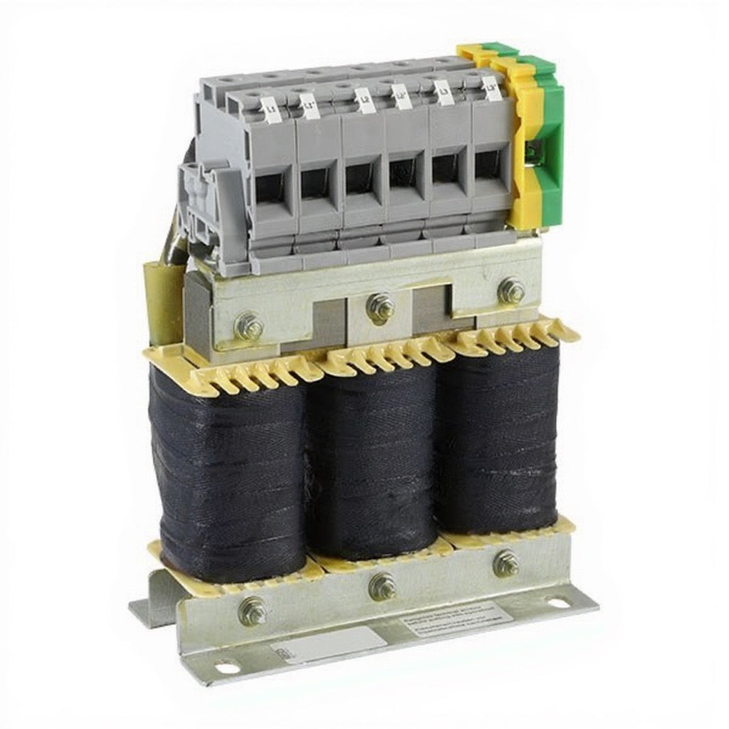AC Line Choke; 96A, 400V 3ph, IP20, 0.6% Line Impedance