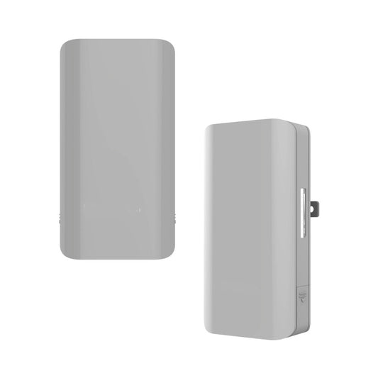 1KM 5GHz 10dBi Outdoor wireless bridge. 2x devices paired in the package, up to 867 Mbps 12VDC and 24V passive PoE, 2x 24V PoE adapters included