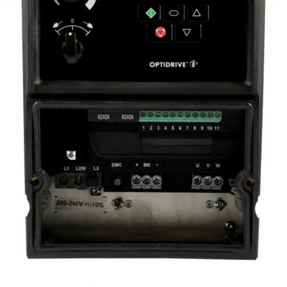 E3 IP66 Indoor/Outdoor 2.2kW 230V 1ph to 3ph AC Inverter, DBr, SW, C1 EMC