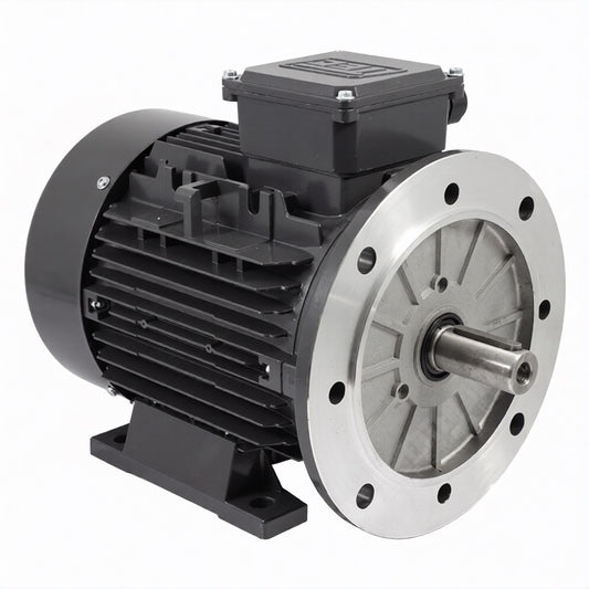 INVERTEK 4kW (5HP) 2 Pole AC Induction Motor 3ph 240V/415V B34 Foot & Flange Mount - 112M2/28